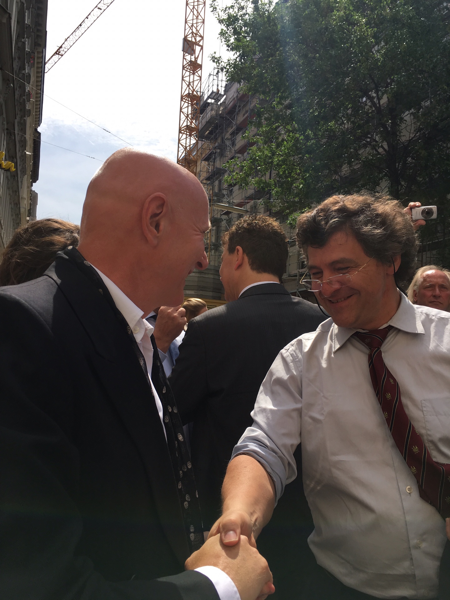 Arno Argos Raunig mit Gerald Wirth