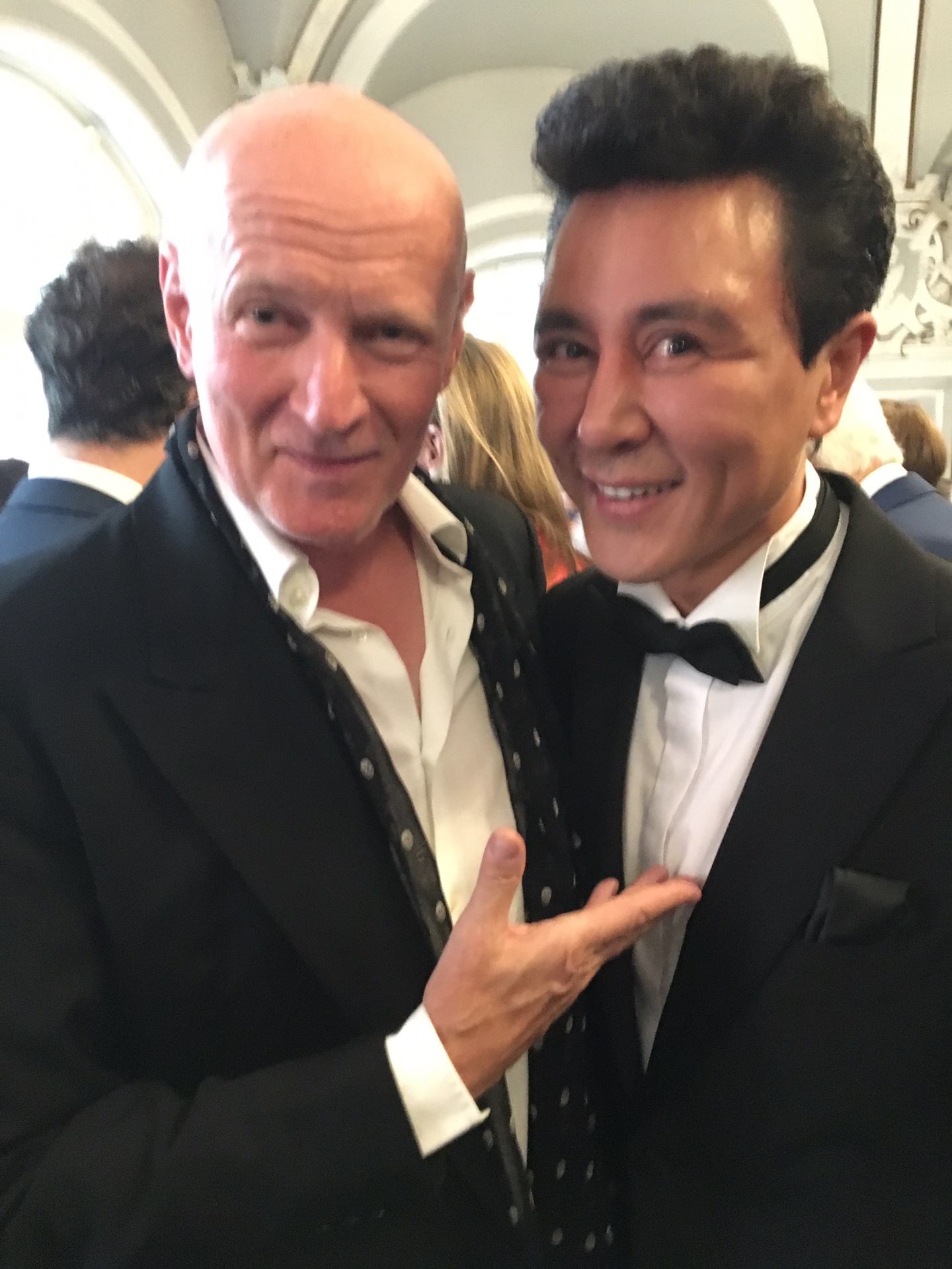 Arno Argos Raunig mit Vincent Schirrmacher