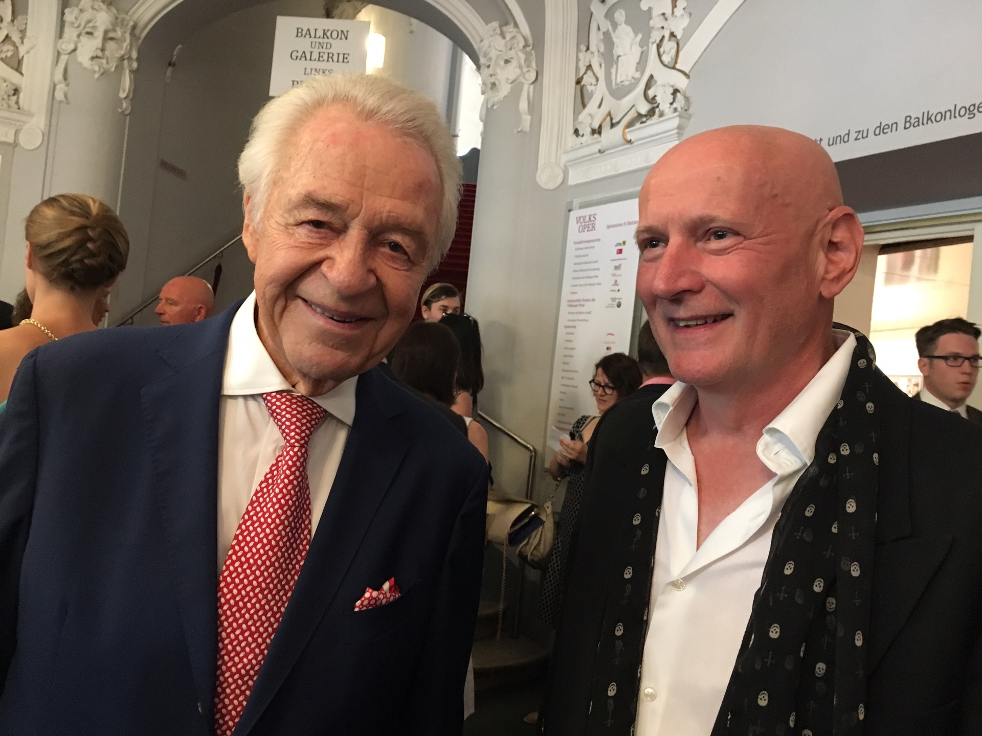 Arno Argos Raunig mit Harald Serafin