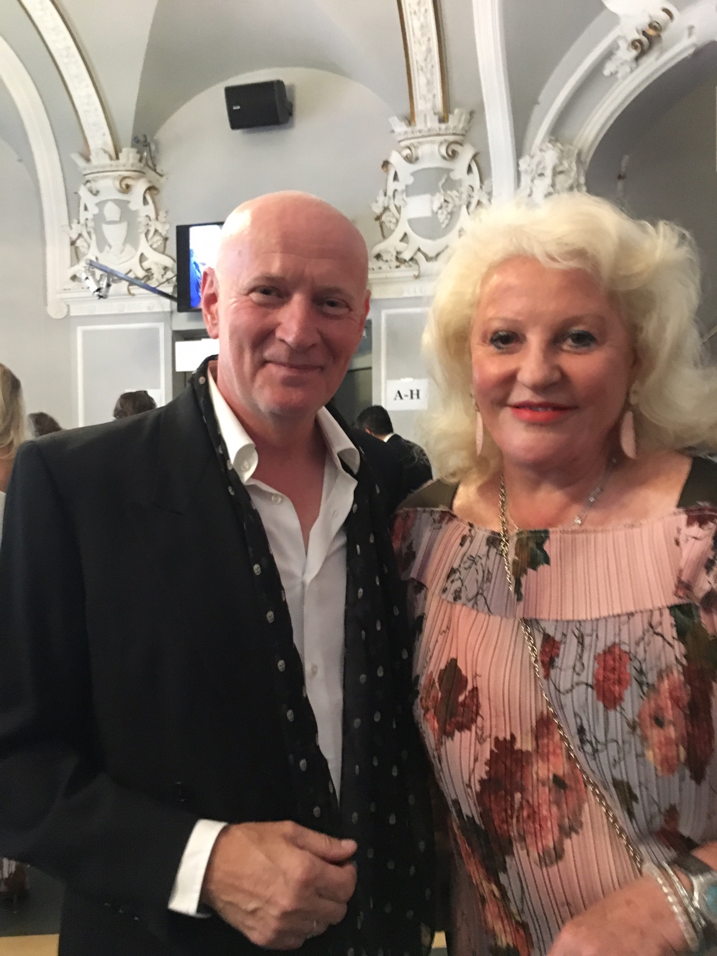 Arno Argos Raunig mit Marika Lichter