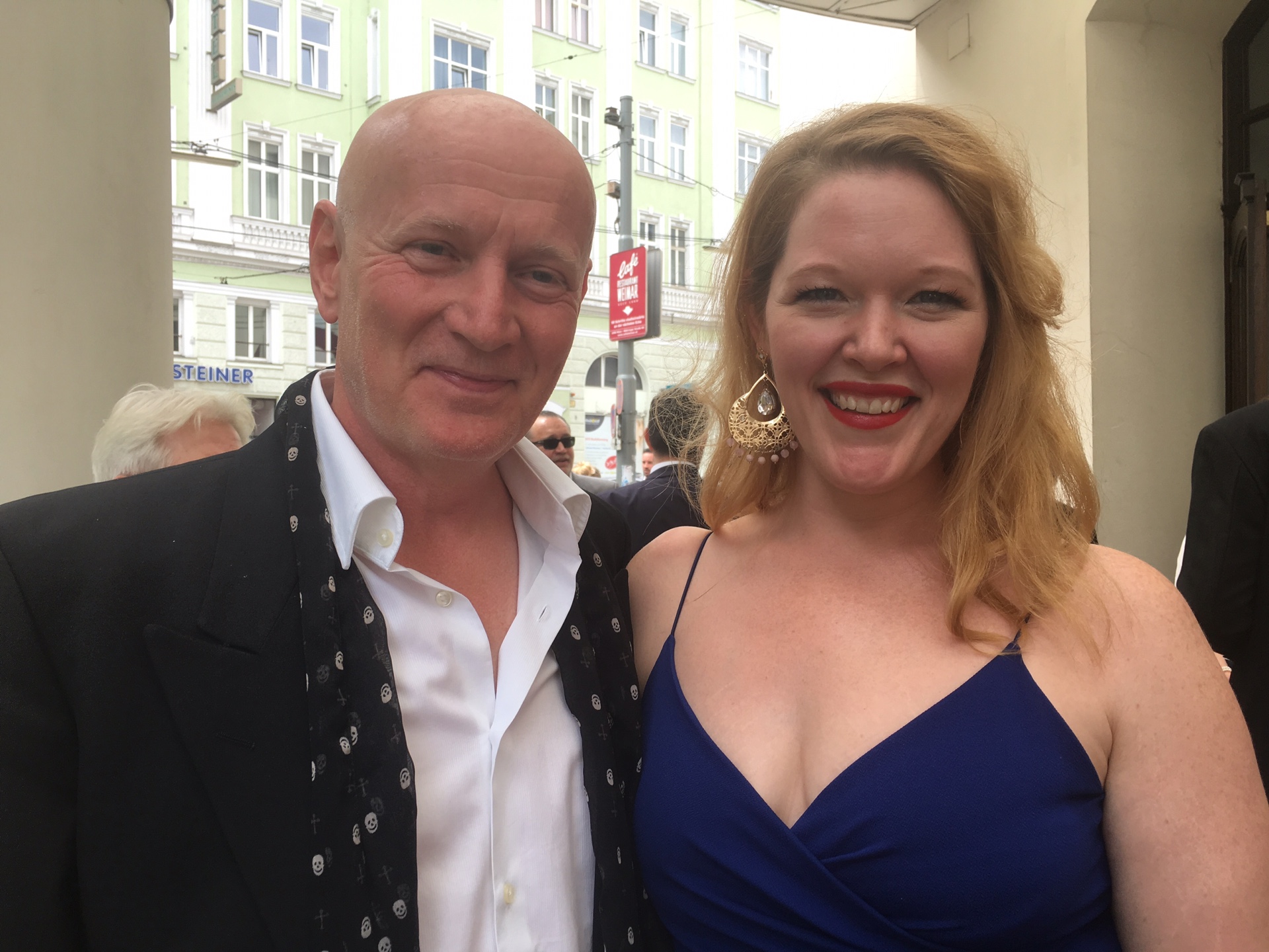 Arno Argos Raunig mit Annie Wie