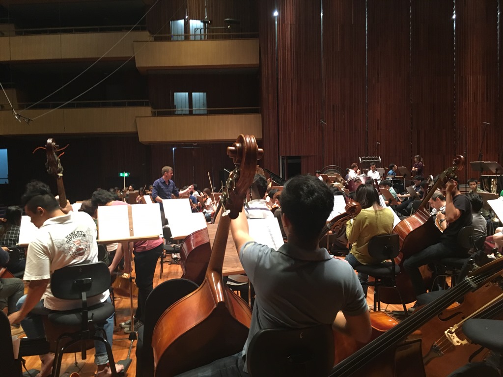 Bangkok Rehearsal 2016 Arno Argos Raunig Carmina Burana Carl Orff