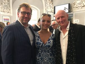 Arno Argos Raunig mit Lidia Baich mit Andreas Schager