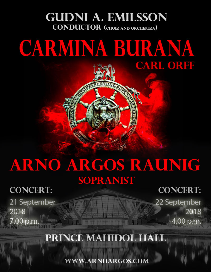 Carmina Burana Arno Argos Raunig countertenor sopranist