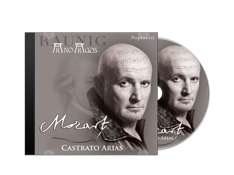 "Mozart - Castrato Arias" Arno Argos Raunig - Sopranist Paul Weigold - Dirigent (Symphony Orchestra Sofia).