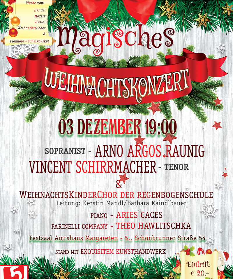 Magisches Weihnachtskonzert in Wien
