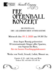 PRE OPERNBALL KONZERT